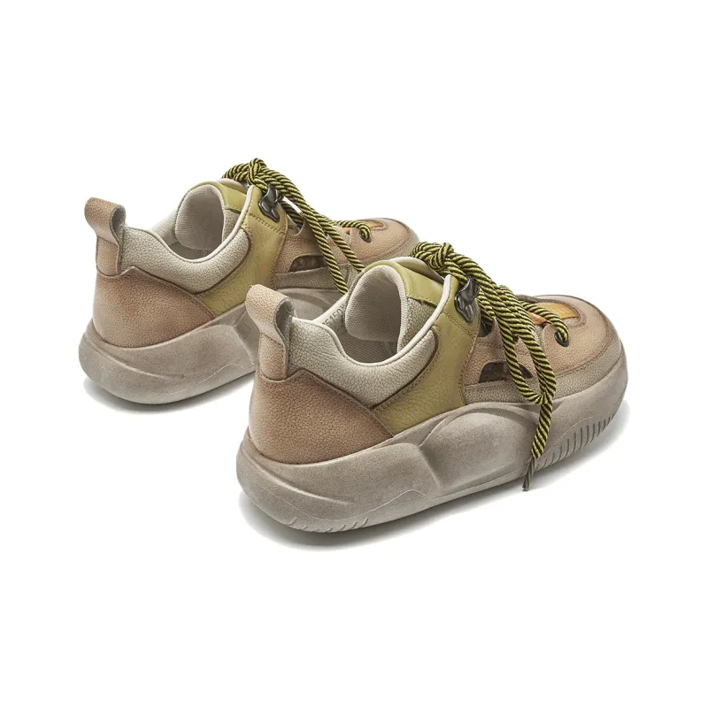 PIERCE GENTRY Low-Top Chunky Sneakers Women's-9