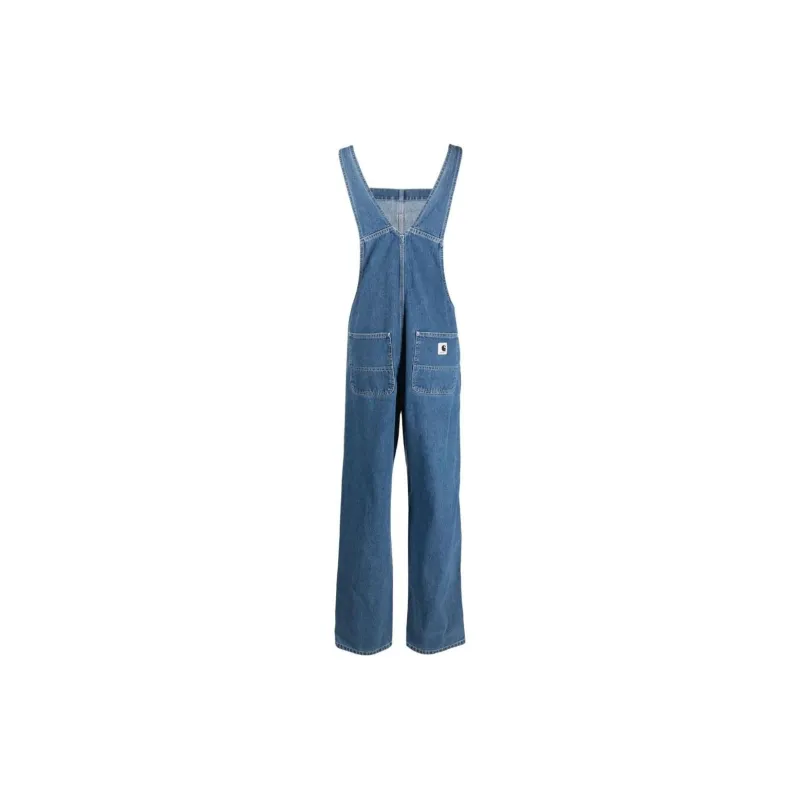 Carhartt WIP W' Orlean V Back Denim Overalls-1