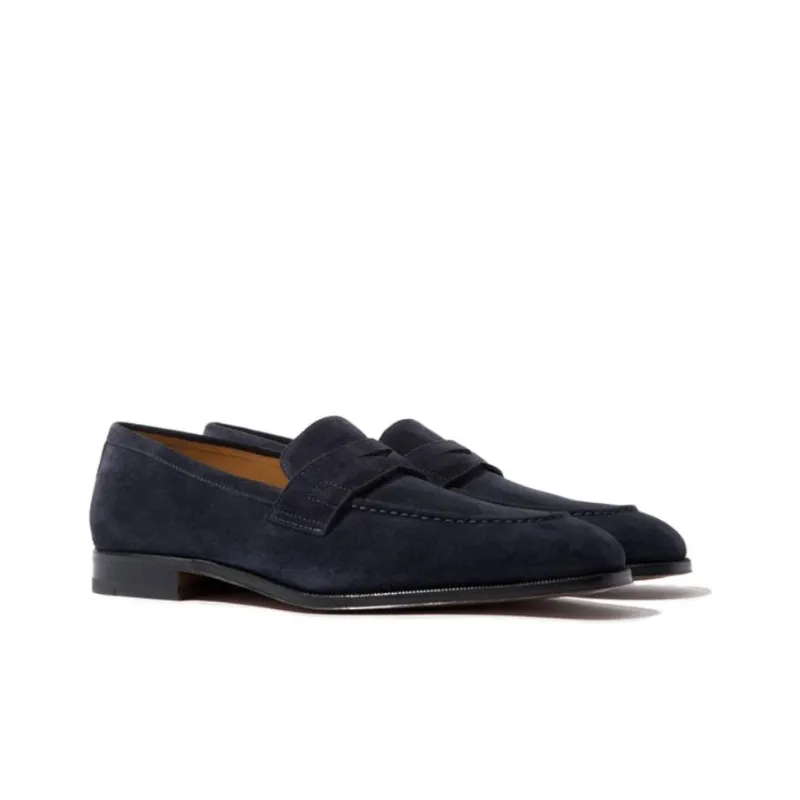 SCAROSSO Raimond Slip On Penny Loafers-2