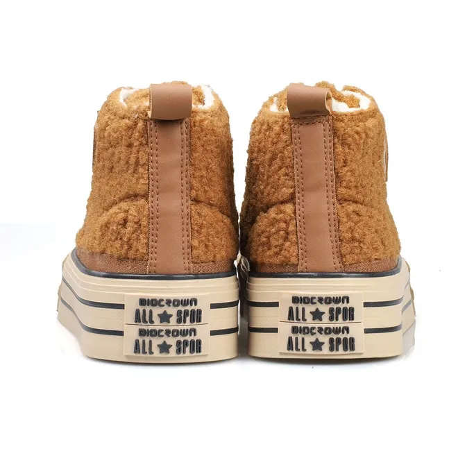B10CROWN High-Top Skateboard Shoes Women's-5
