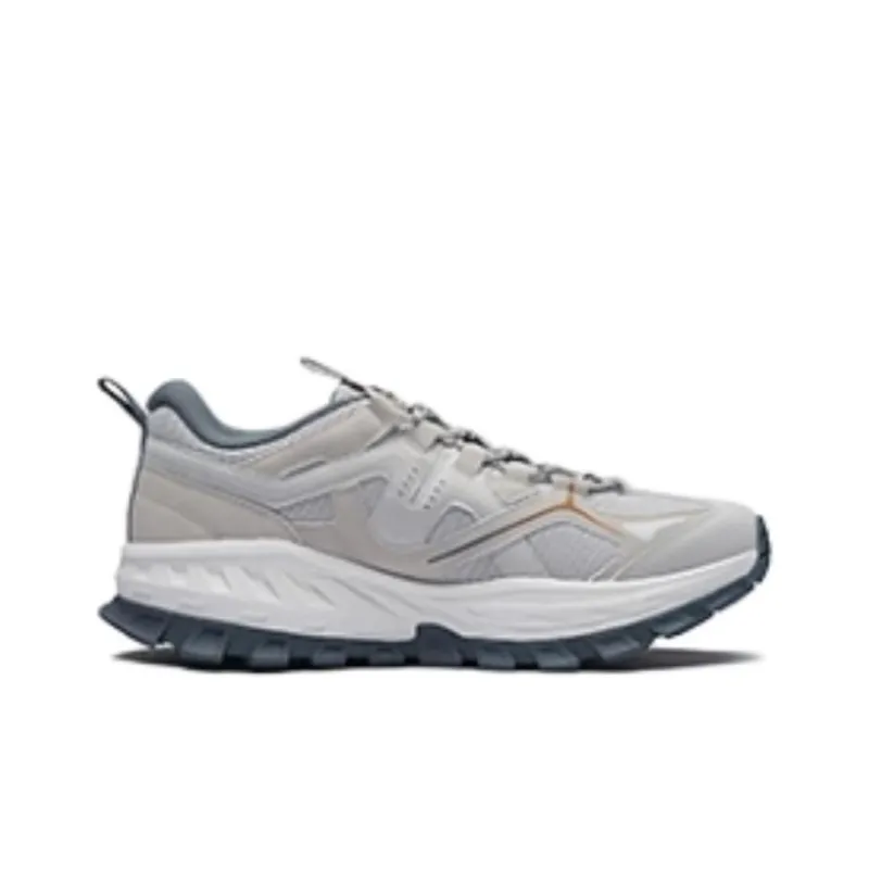 361° Anti Slip Wear Resistant Low Top Running Shoes Men's Gray-1