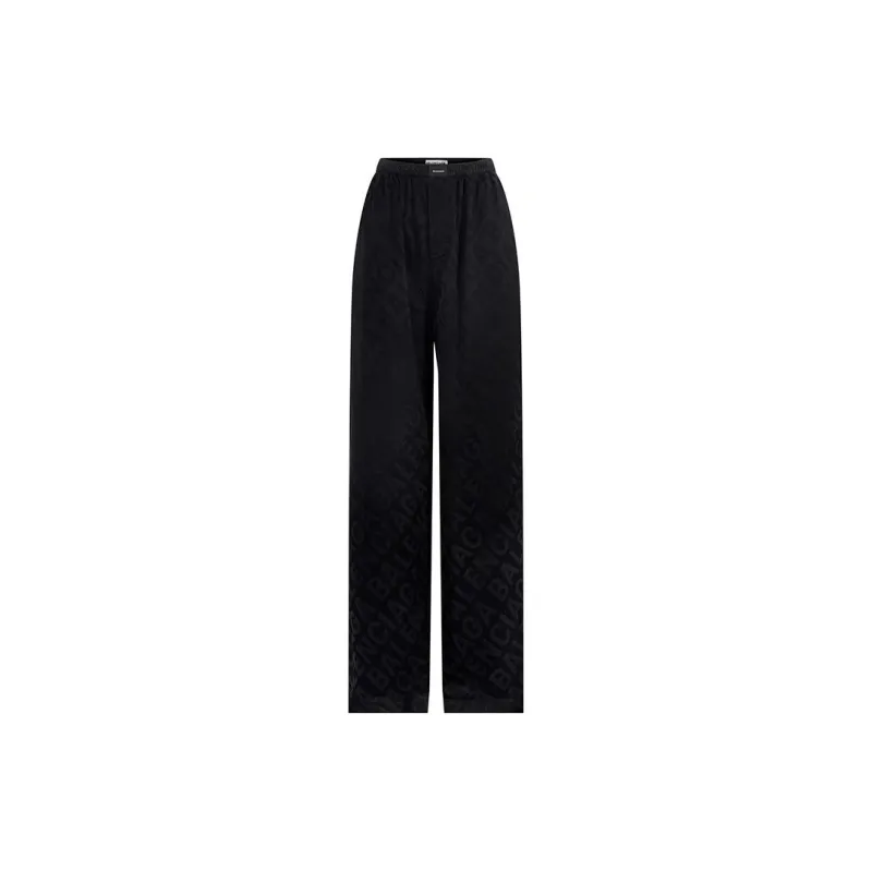 Balenciaga Pajama Pants Women's Black-0