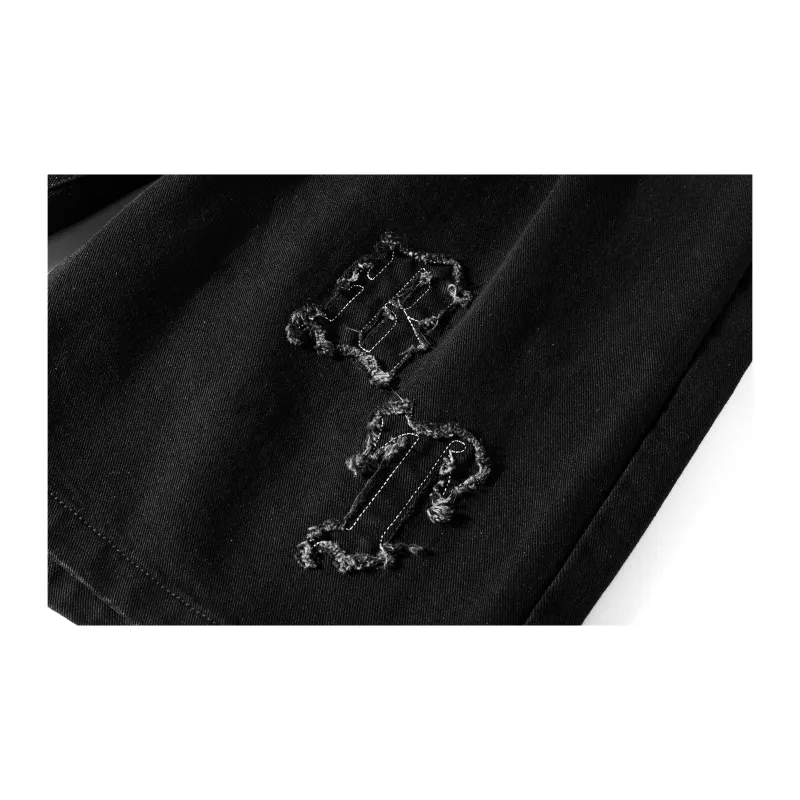 BEENTRILL Casual Shorts Unisex Black-2
