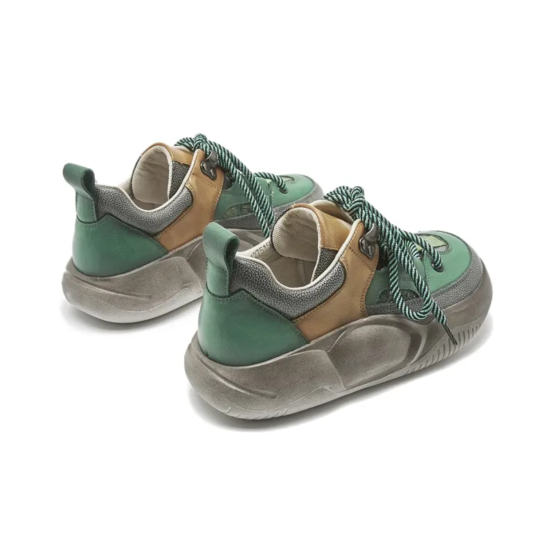PIERCE GENTRY Low-Top Chunky Sneakers Women's-2
