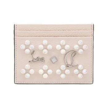 Christian Louboutin Kios Logo Plaque Card Holder
