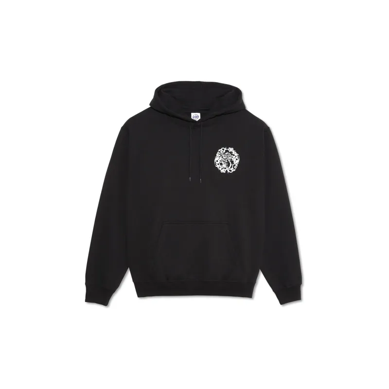 POLAR SKATE CO Hijack Dave Hoodie Sweatshirt Unisex Black-1