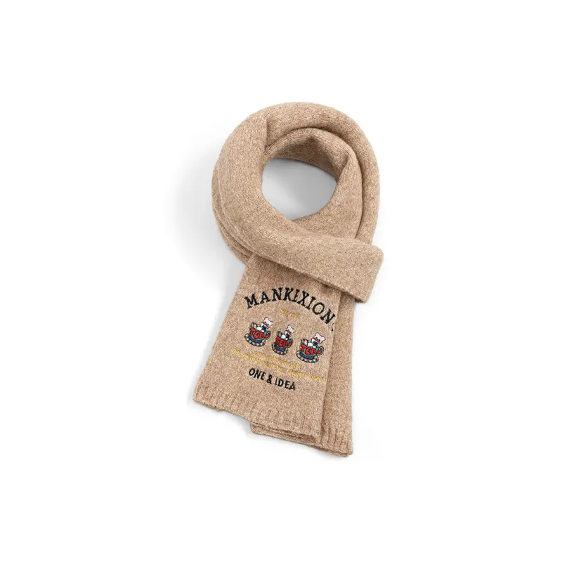Youyoulan Knit Scarves Women's-0
