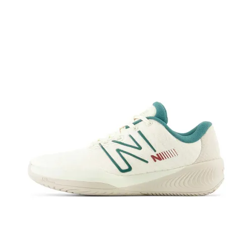 New Balance Tennis Shoes Women's Low-Top Beige/Green