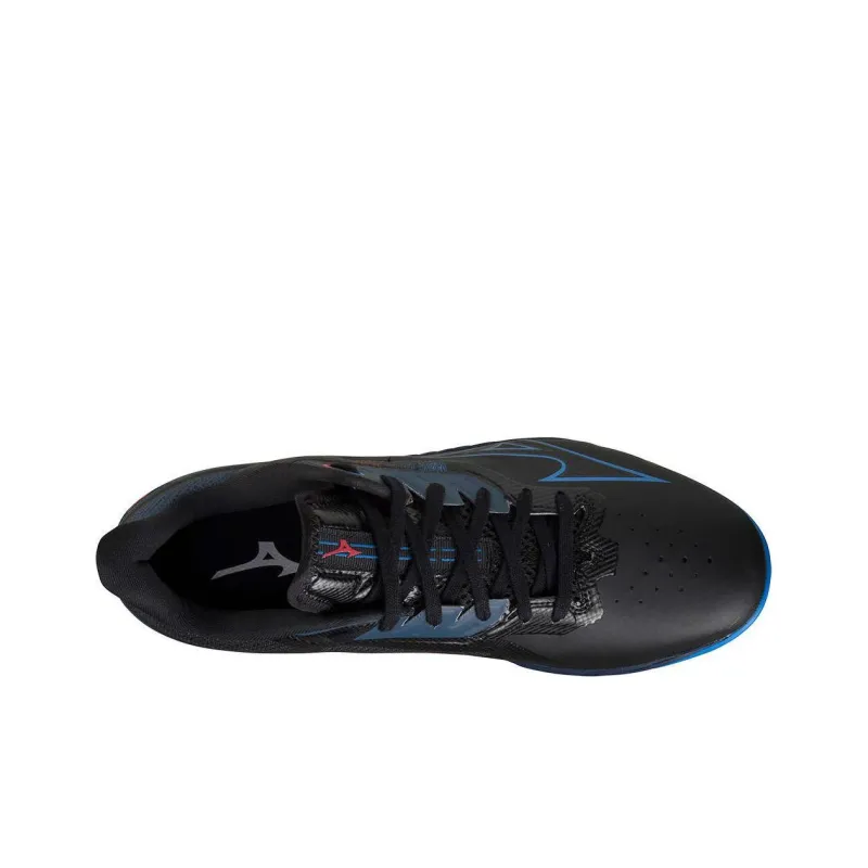 Mizuno Wave Drive Non slip Lightweight Low Top Running Shoes Men's Black Blue-2