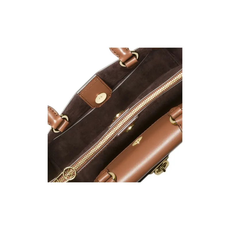 MICHAEL KORS Small Belted Satchel Luggage-4