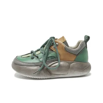 PIERCE GENTRY Low Top Chunky Sneakers Women's