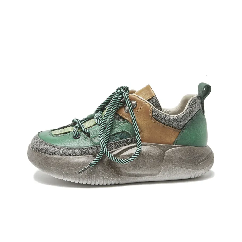 PIERCE GENTRY Low-Top Chunky Sneakers Women's-0