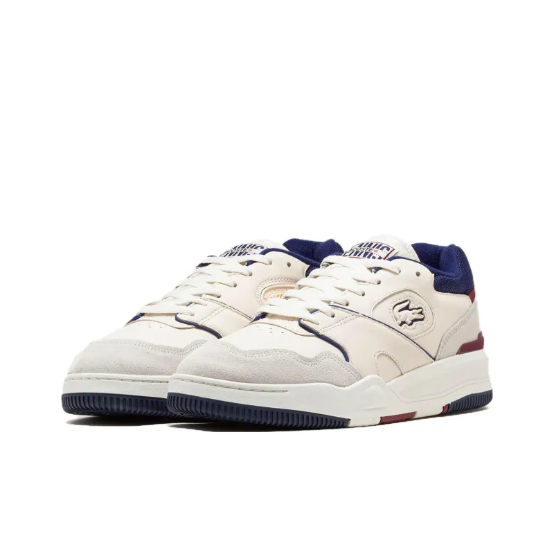 LACOSTE Skateboard Shoes Men's Beige-2