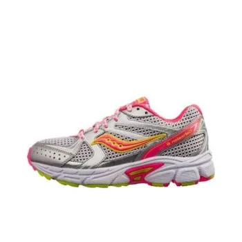Saucony Cohesion Cohesion 6 Cushioning Lightweight Low-Top Running Shoes Women's Gray Red