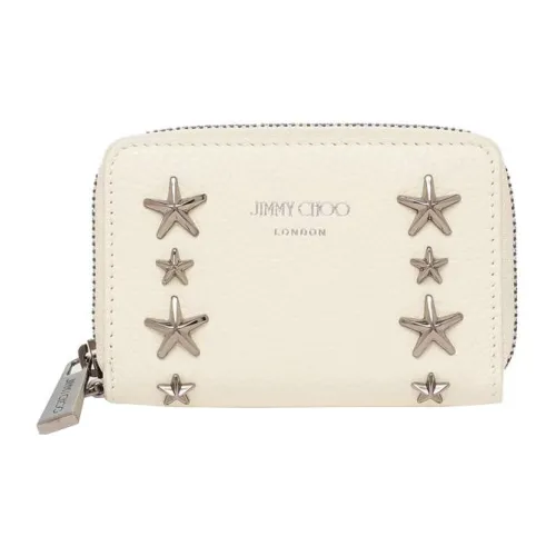 Jimmy Choo Leather Coin Purse Women's Ironing Board Bronze