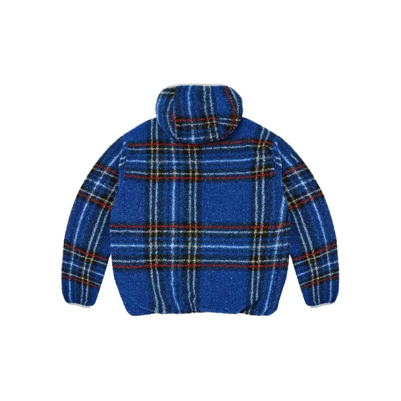 PALACE Reversible Check Fleece Jacket-1