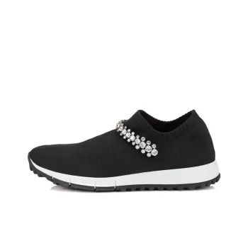 Jimmy Choo Verona Knit Embellished Sneakers