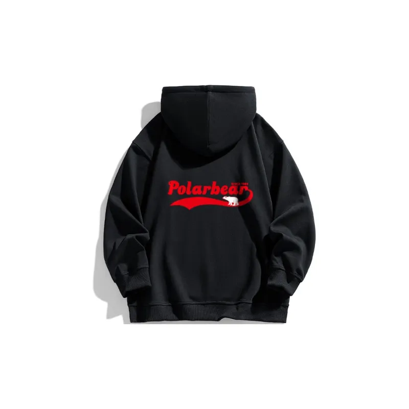 POLAR BEAR Loose Fit Hoodie Unisex-13