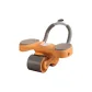 Integrated Elbow Support Abdominal Roller[Vibrant Orange].