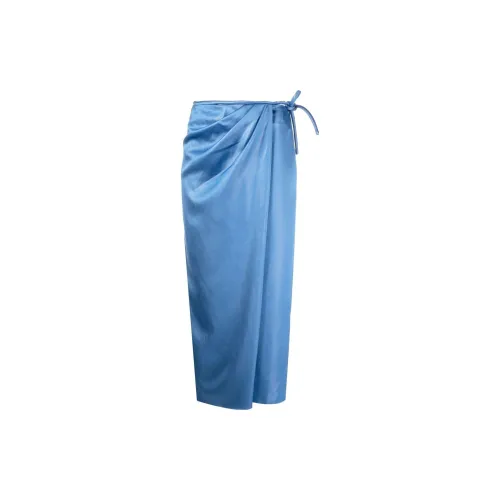 NANUSHKA Wrap Midi Skirt