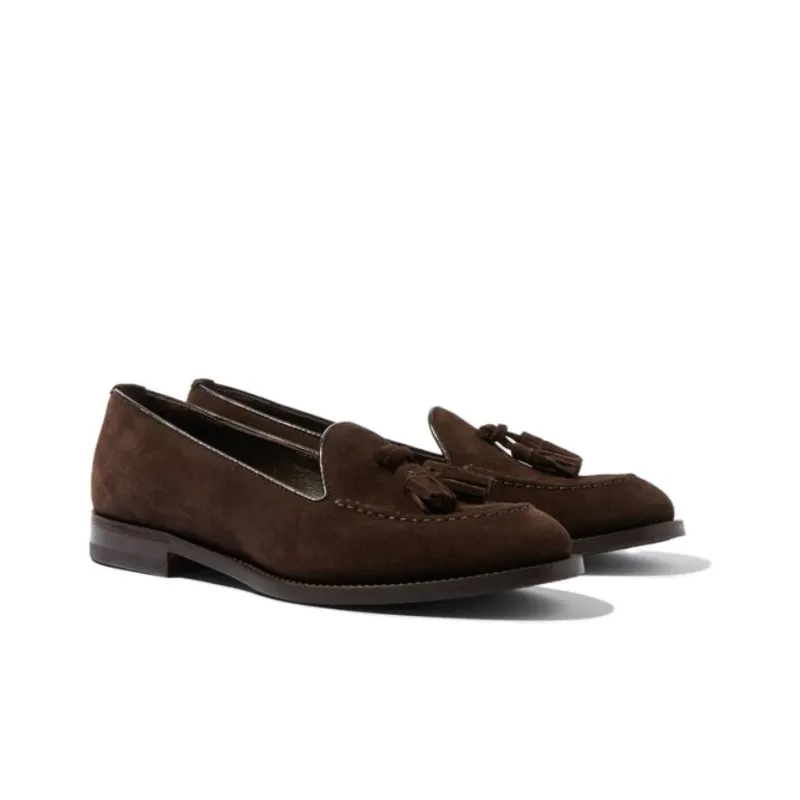 SCAROSSO Sienna Tassel Detailed Loafers Women's-2