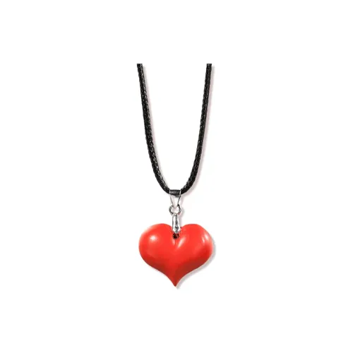 LUXLINE Cinnabar Jade Necklaces Women's