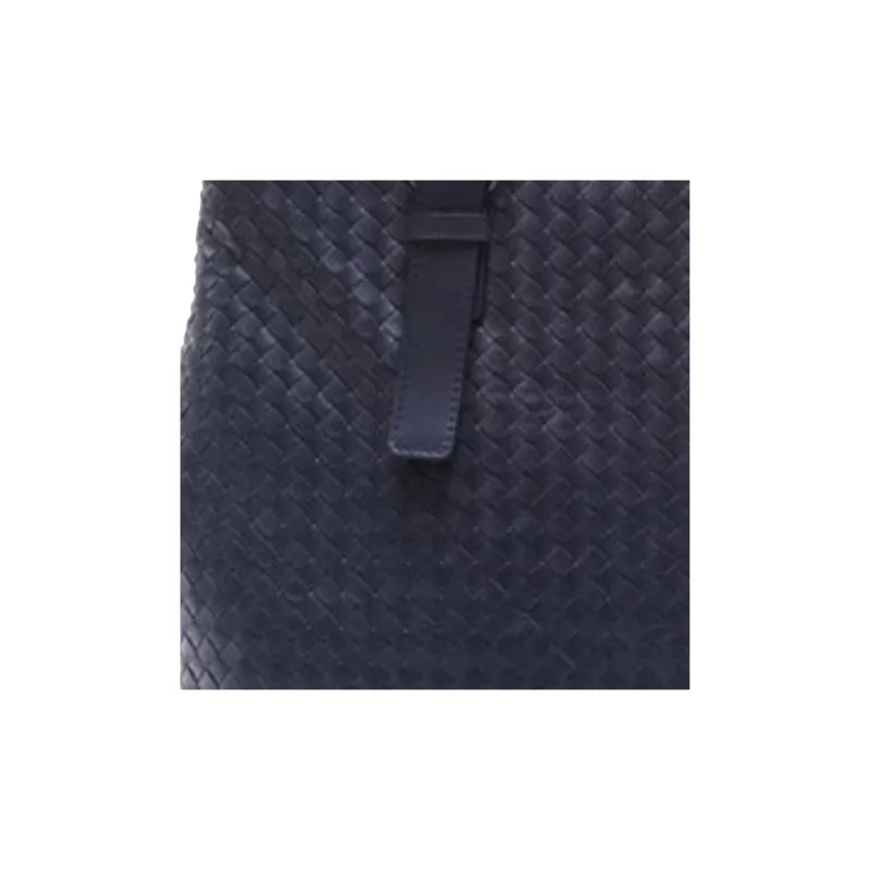 Bottega Veneta Sheepskin Tote Bag Shopping Bag Handbag Men's Marine Blue-1