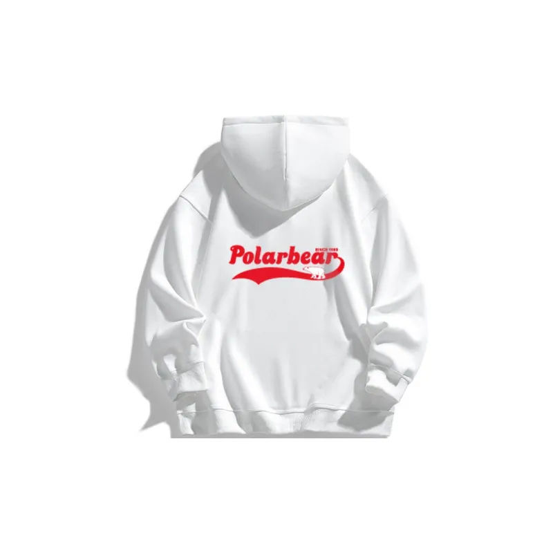 POLAR BEAR Loose Fit Hoodie Unisex-20