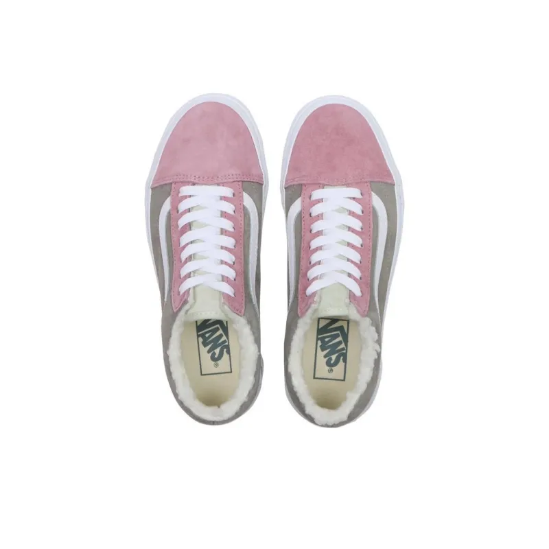 Old Skool Vans 'Sherpa Pink Grey'-2