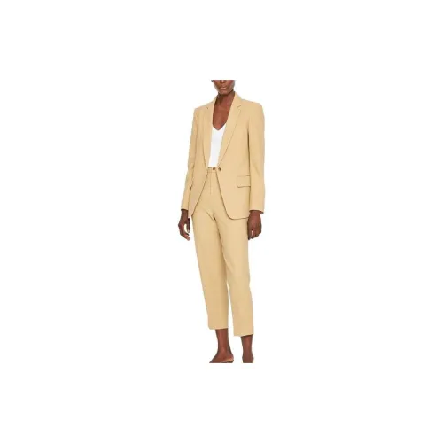 CLUB MONACO Business Suits Women's Light Yellow C2WB2