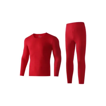 HLA Warm Underwear Set Men's Red