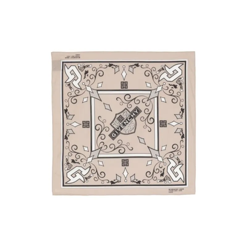 Givenchy Graphic print Cotton Scarf-0