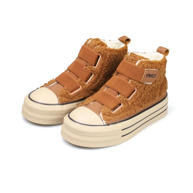 B10CROWN High-Top Skateboard Shoes Women's-3