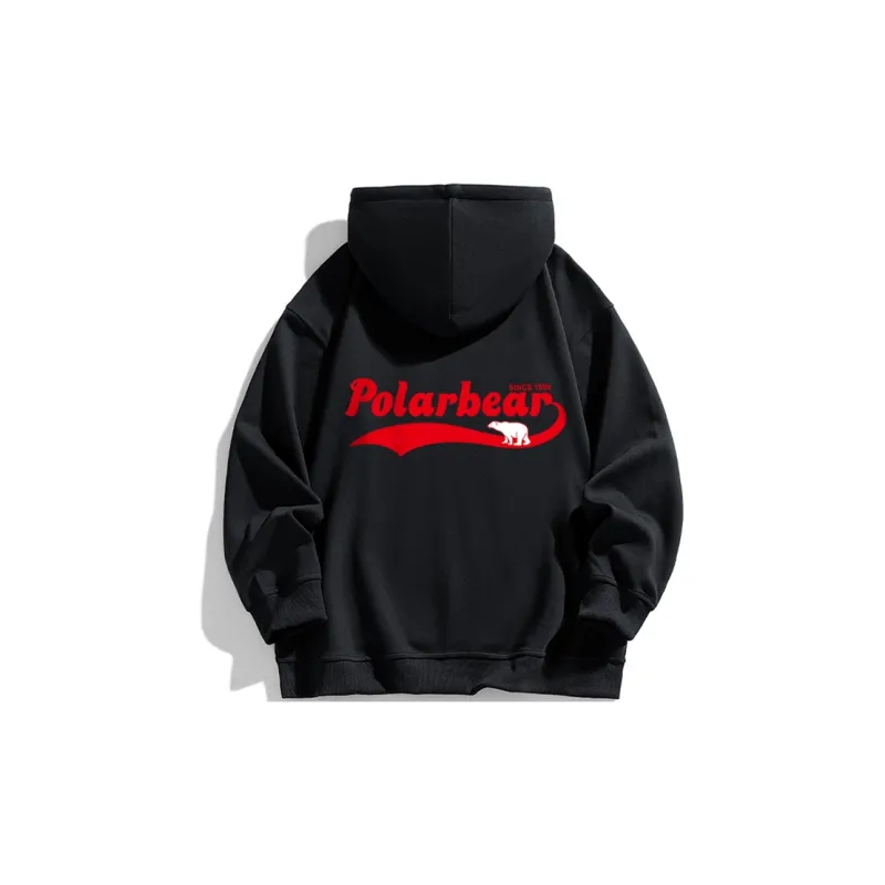 POLAR BEAR Loose Fit Hoodie Unisex-1
