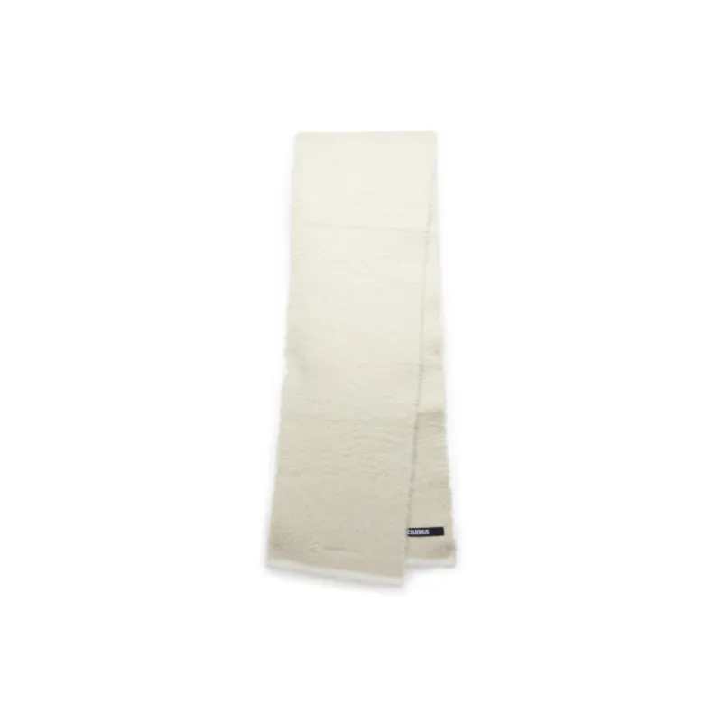 Jacquemus Knit Scarves Women's White-0