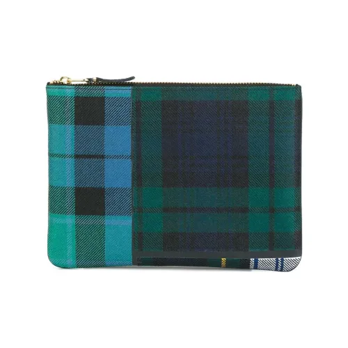 CDG Cow Leather Wallet Women's Green