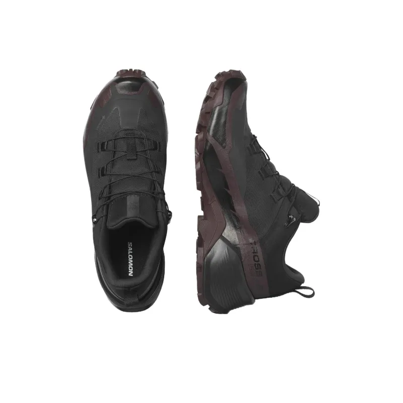 SALOMON CROSS HIKE 2 Cushioning Wear Resistant Low Top Outdoor Shoes Women's Black-2