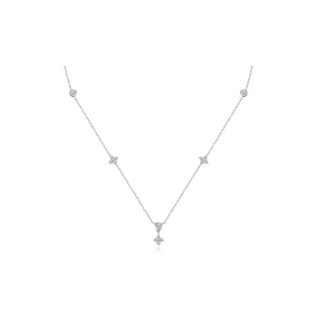 JUICY GRAPE Moissanite Necklaces Women's