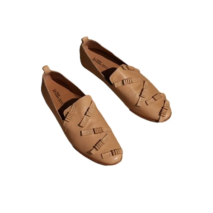 Le Murmure Loafers Women's Low Top Greek Aristocrat White/Munich Black/Shengji-4