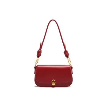 MICOCAH PU Shoulder Bag Regular Women's Sweet Wine Red/Mocha Coffee/Classic Black