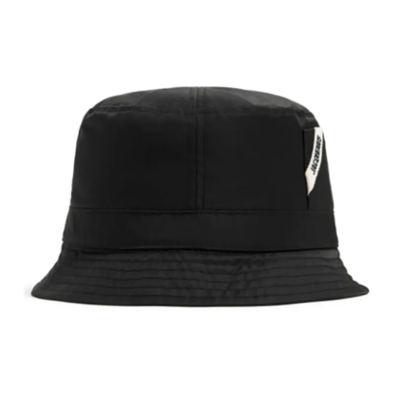 Jacquemus Logo Detailed Bucket Hat-0