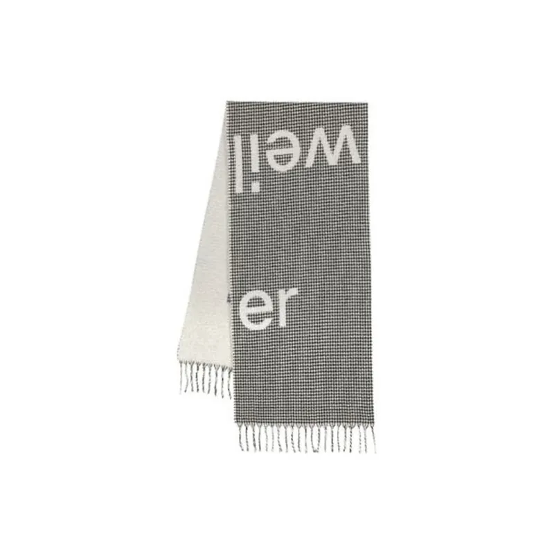 HOLZWEILER Knit Scarves Unisex Beige-0