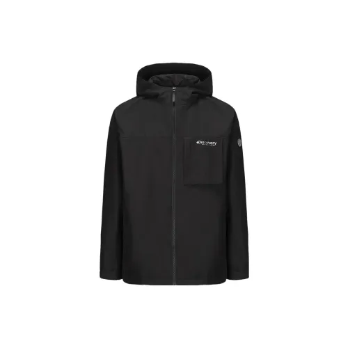 Discovery Expedition Windbreaker Jackets Men Black