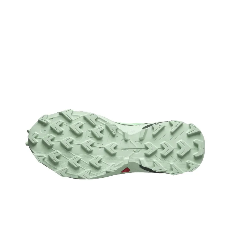 SALOMON Supercross 4 Cushioning Wear Resistant Low Top Running Shoes Women's Green-3