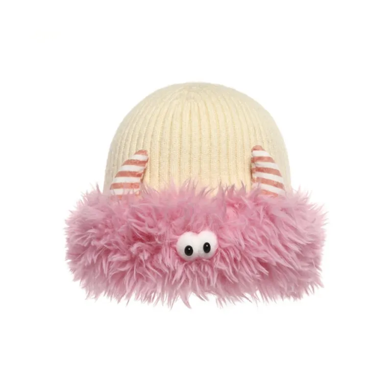 FREE RABBITⅡ Yarn Pullover Hat Unisex-5