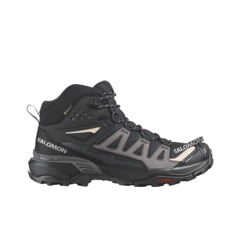 SALOMON Women's X Ultra 360 Mid ClimaSALOMON 'Carbon Metal'-1