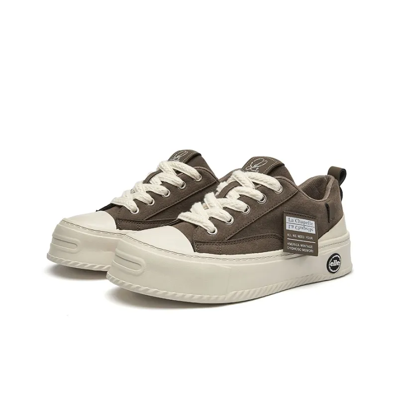 La Chapelle Wear-resistant And Lightweight Low-Top Skateboard Shoes Women's-6