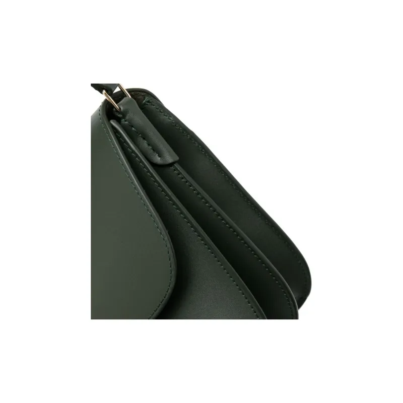 A.P.C Calfskin Handbag Shoulder Bag Women's Green-2