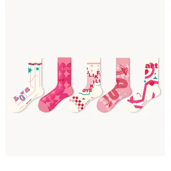 Senami Mid-Calf Socks Unisex 5 Pack