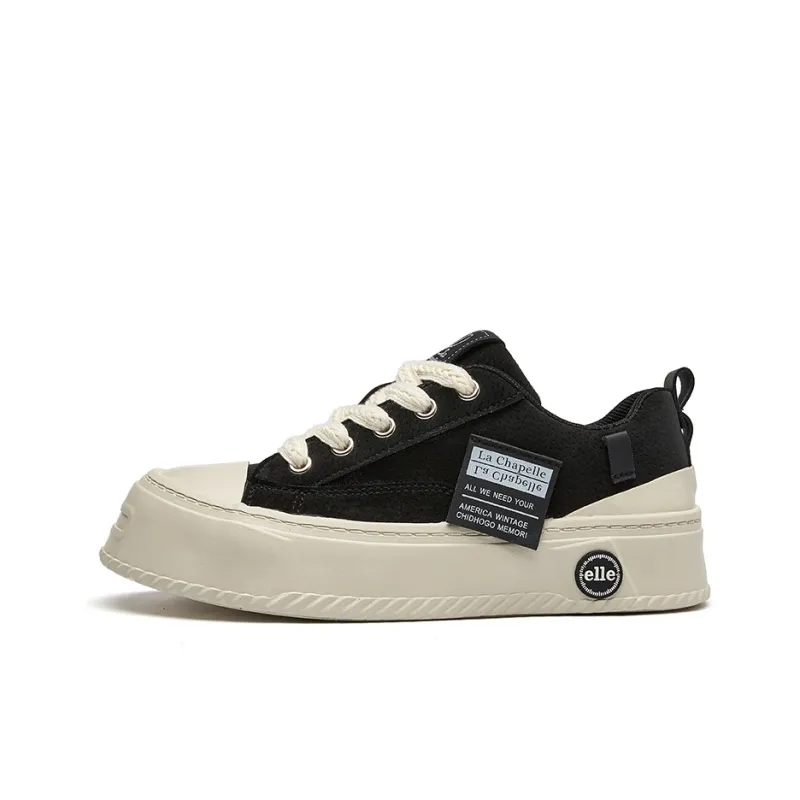 La Chapelle Wear-resistant And Lightweight Low-Top Skateboard Shoes Women's-0